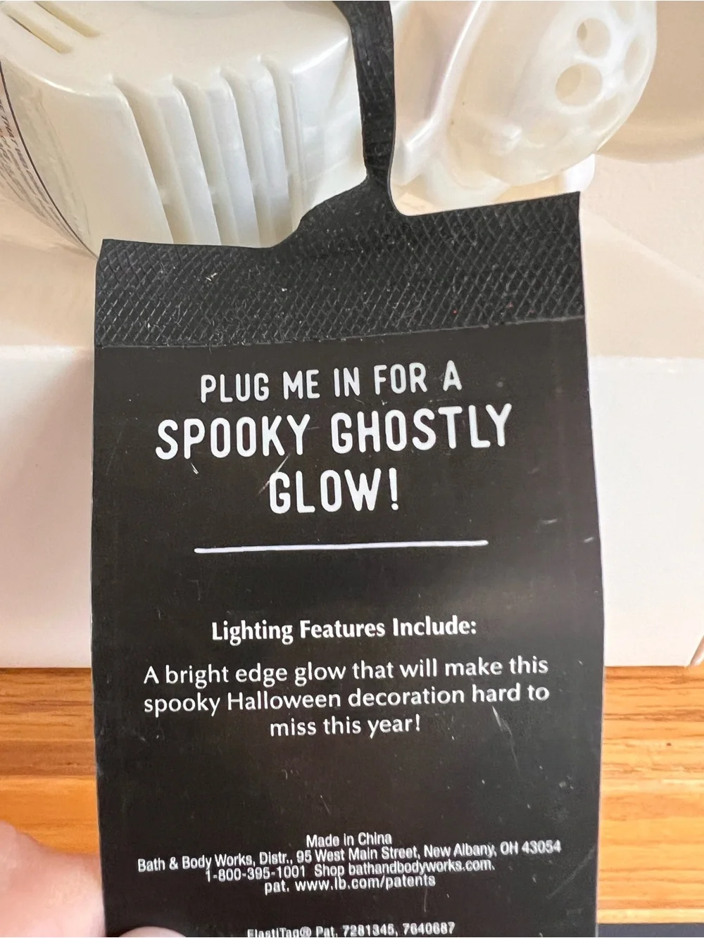 Bath Body Works NWT Iridescent Neon Ghost wallflower plug  Whimsygoth Halloween